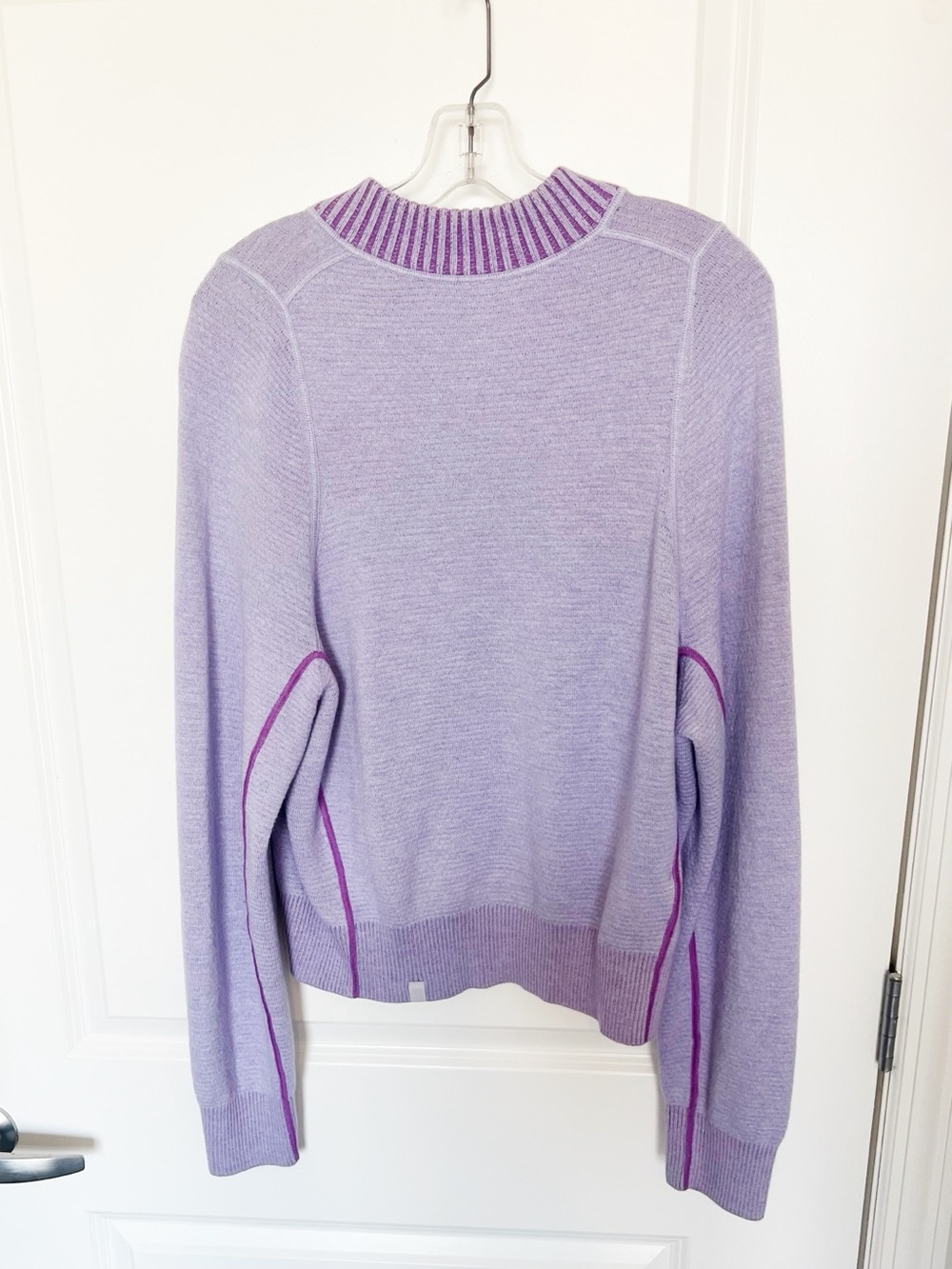 Lululemon Reversible Double knit Sweater Sz 8 - Picture 5 of 8
